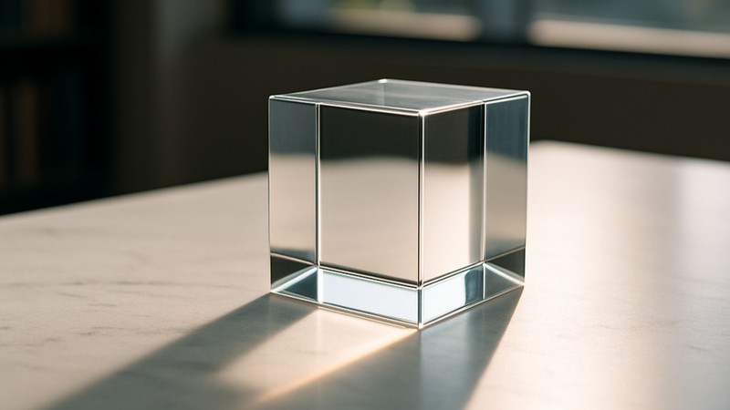 Glaswuerfel. Foto mit Hilfe von ChatGPT erstellt Glaswuerfel. Foto mit Hilfe von ChatGPT erstellt