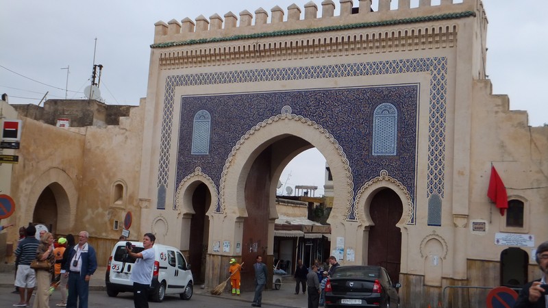 Bab Boujloud, das Hauptor zur Medina (Altstadt) von Fès