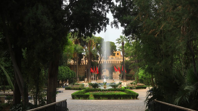 Jnane Sbil in Fès, einer der schönsten Parks Marokkos