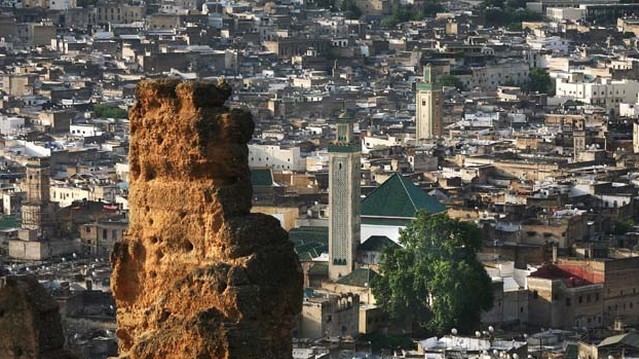 Fes, Blick auf die Medina, Foto: Eberhard hahne