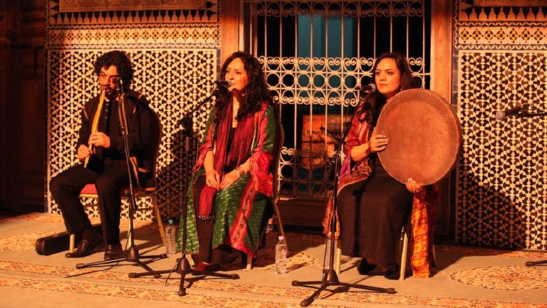 Festival der Sakralmusik in Fes, Dar Mokri Mahsa u. Marjan Vahdat Iran