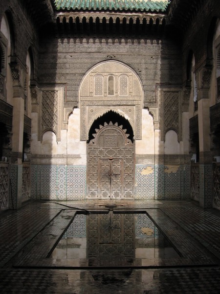 Madrassat Sahrij in Fès (Bild vor der Restaurierung), Foto: Chris Martin auf Wikimedia