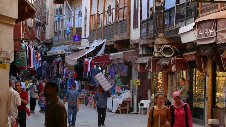 Fes el-Jdid, Hauptstrasse des Mellah, das Ehemalige Judenviertel, Foto: Eberhard Hahne