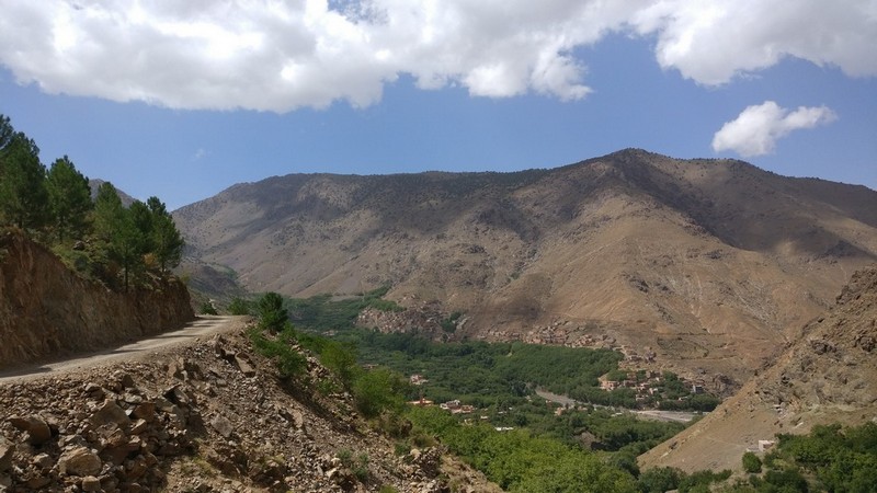 Atlasgebirge bei Imlil