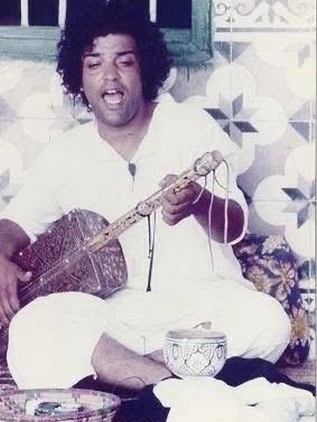 Aderrahman Qirouche Bakou, Foto aus dem Archiv von Nass el Ghiwane Aderrahman Qirouche Bakou, Foto aus dem Archiv von Nass el Ghiwane