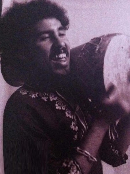 Boujmii Boujemaa Hakour, Foto aus dem Archiv von Nass el Ghiwane Boujmii Boujemaa Hakour, Foto aus dem Archiv von Nass el Ghiwane