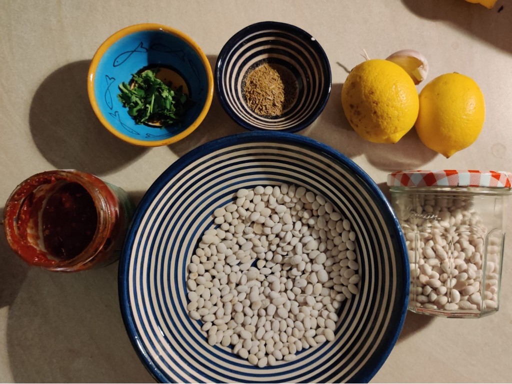Bissara - die marokkanische Bohnensuppe, Zutaten, Foto: Muriel Brunswig