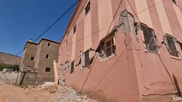 Zerstörung durch das Erdbeben von El Hawz