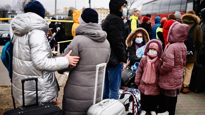 Rückführung von Marokkaner:innen aus der Ukraine, Foto Grenze zur Ukraine