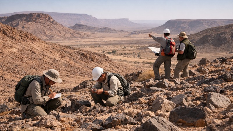 Fiktive Lithiumsuche bei Tichla. Foto mit Hilfe ChatGPT erstellt