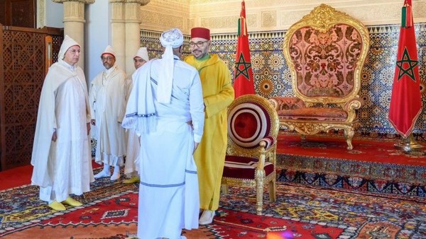 Empfang neuer Botschafter durch König Mohammed VI., Foto: barlamantoday.com