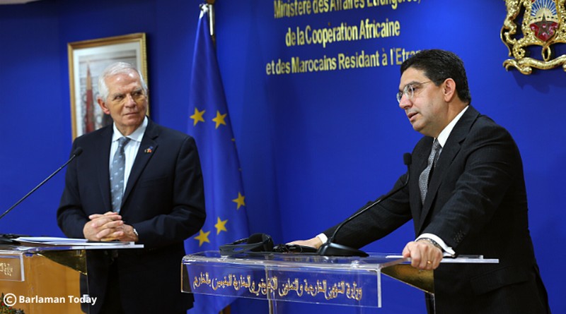 Marokko und die EU bauen ihre Zusammenarbeit aus, Foto: Josep Borrell und Nasser Bourita von barlamantoday.com 