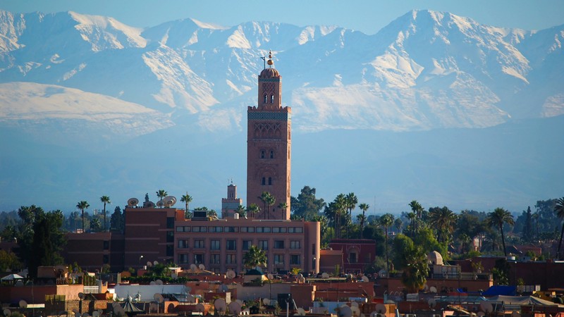 Koutoubia Moschee, Marrakesch, Foto: Paul Macallan auf unsplash