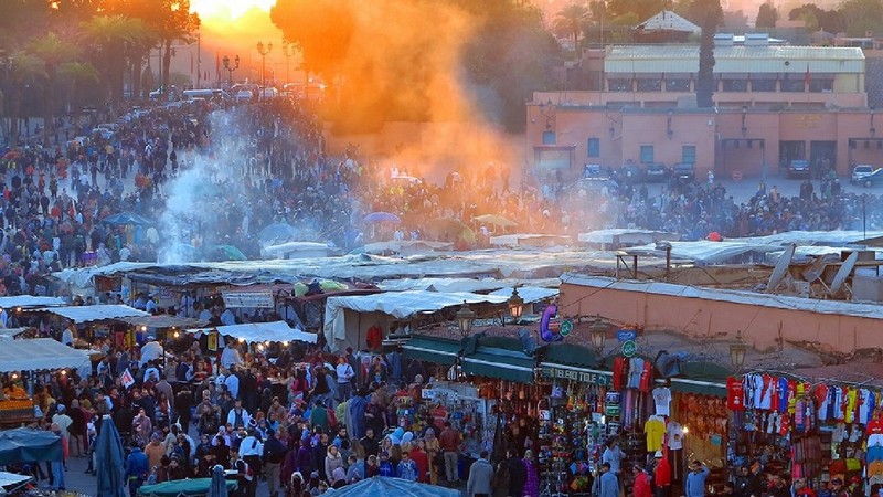 Jamaa El Fna, Foto: Eberhard Hahne