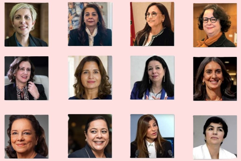 Frauen an den Schaltstellen der Macht. Foto laverite.ma