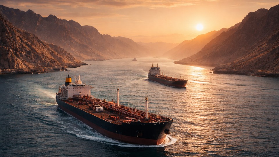 Fiktive Strasse von Hormuz mit Hilfe von ChatGPT erstellt