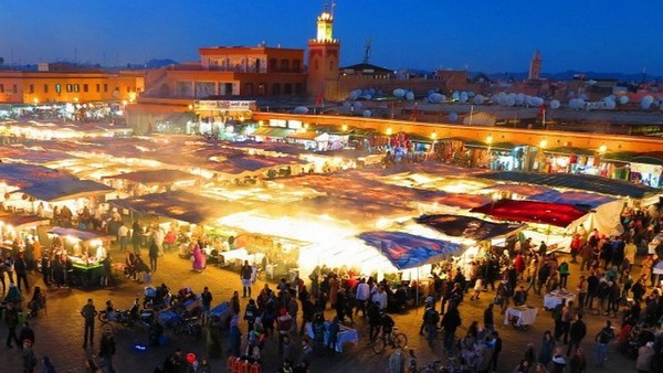 Marrakesch Jamaa El Fna, Foto: Eberhard Hahne