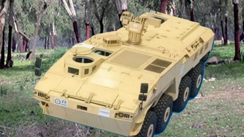 WhAP 8x8 ist der erste indische Schuetzenpanzer, der in Marokko produziert wird WhAP 8x8 ist der erste indische Schuetzenpanzer, der in Marokko produziert wird
