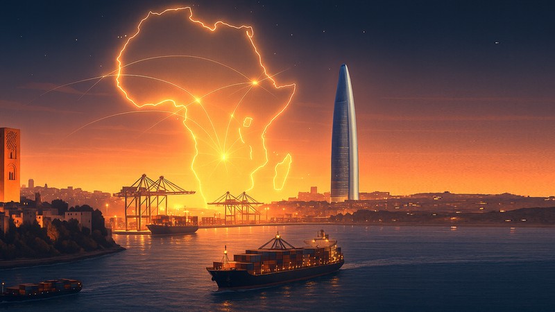 Marokkos strategischer Aufstieg. Foto mit Hilfe von ChatGPT erstellt Marokkos strategischer Aufstieg. Foto mit Hilfe von ChatGPT erstellt