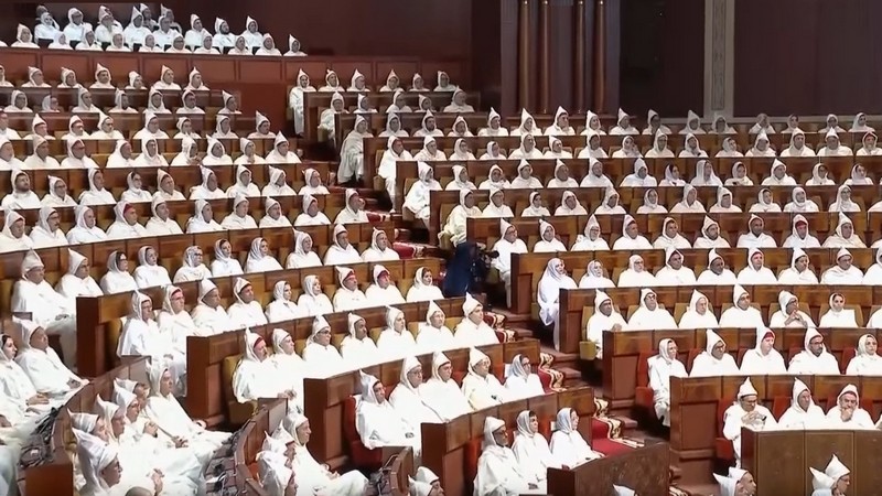 Das marokkanische Parlament in Rabat (das Abgeordnetenhaus) Das marokkanische Parlament in Rabat (das Abgeordnetenhaus)