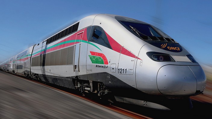 Der marokkanischer Schnellzug Al Boraq Der marokkanischer Schnellzug Al Boraq