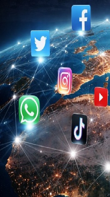 Socialmedia und Fake News. Foto mit Hilfe von ChatGPT erstellt