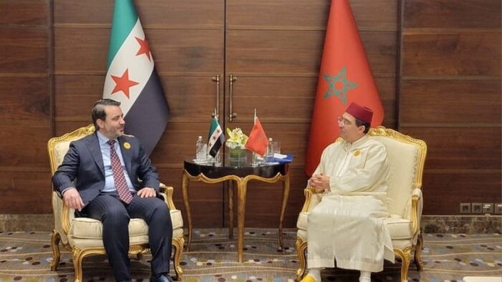 Assaad Al Chaibani und Nasser Bourita Assaad Al Chaibani und Nasser Bourita