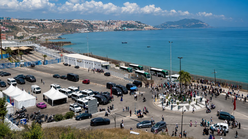 Ereignisse an der Grenze zur spanischen Exklave Ceuta