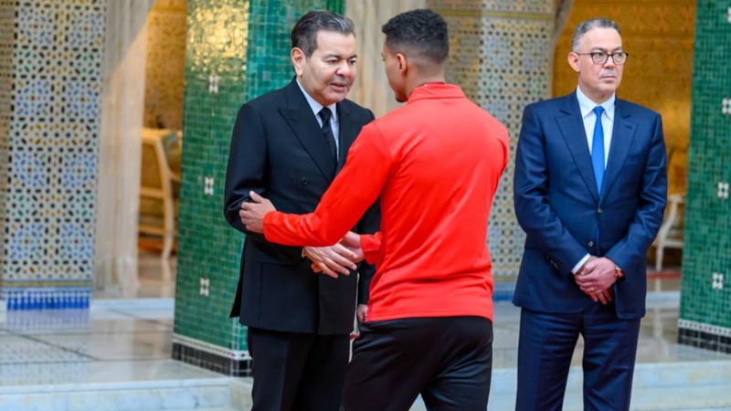 Empfand der Nationalmannschaft durch Mly Rachid