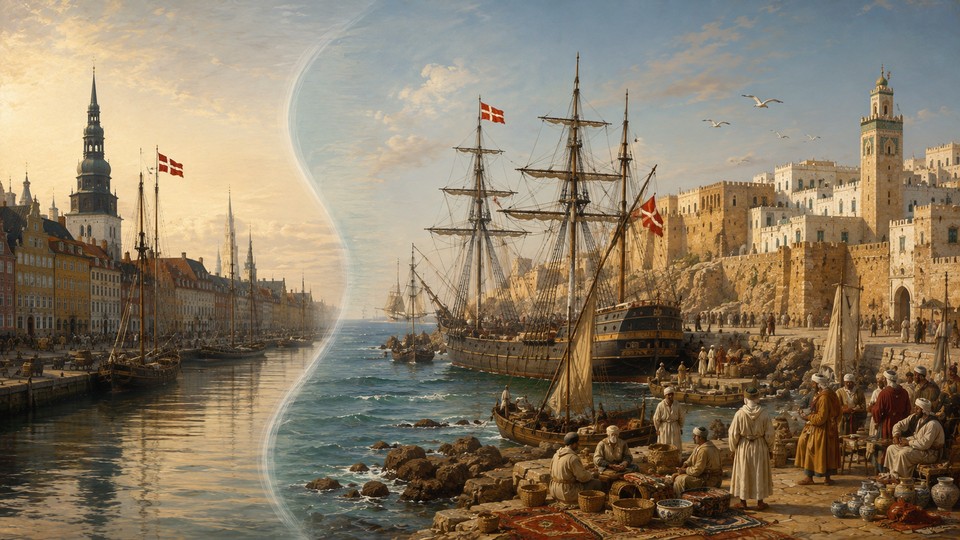 1753 begann eine besondere Verbindung zwischen Marokko und Dänemark. Foto mit Hilfe von ChatGPT erstellt 1753 begann eine besondere Verbindung zwischen Marokko und Dänemark. Foto mit Hilfe von ChatGPT erstellt