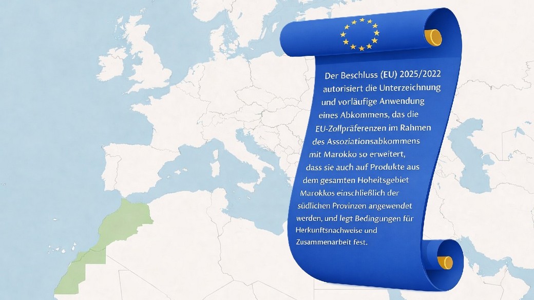 Map mit Gesetzesblatt