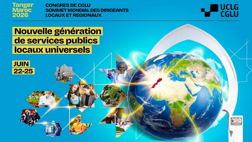 Plakat Congres CGLU Tanger Plakat Congres CGLU Tanger
