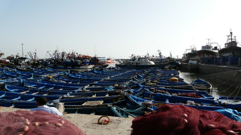 Essaouira, der Fischereihafen
