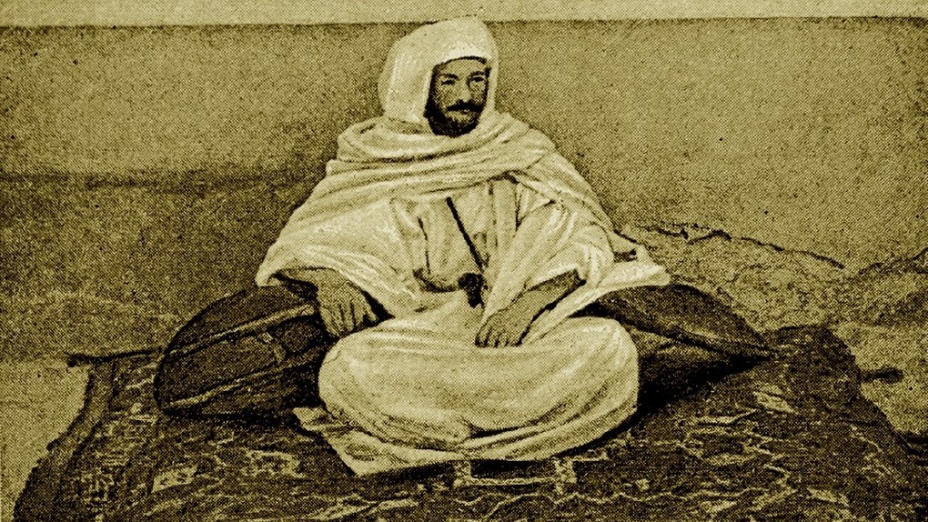 Joseph Thomson in marokkanischer Tracht