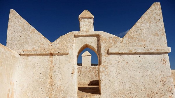 Detailansicht der alten Moschee, Foto: marokko-erfahren.de