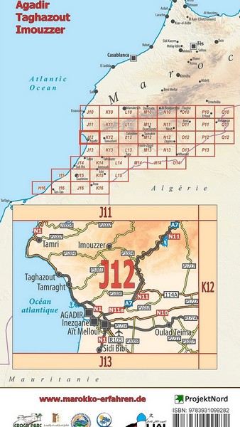 Karte J12 Rückseite, Foto: marokko-erfahren.de